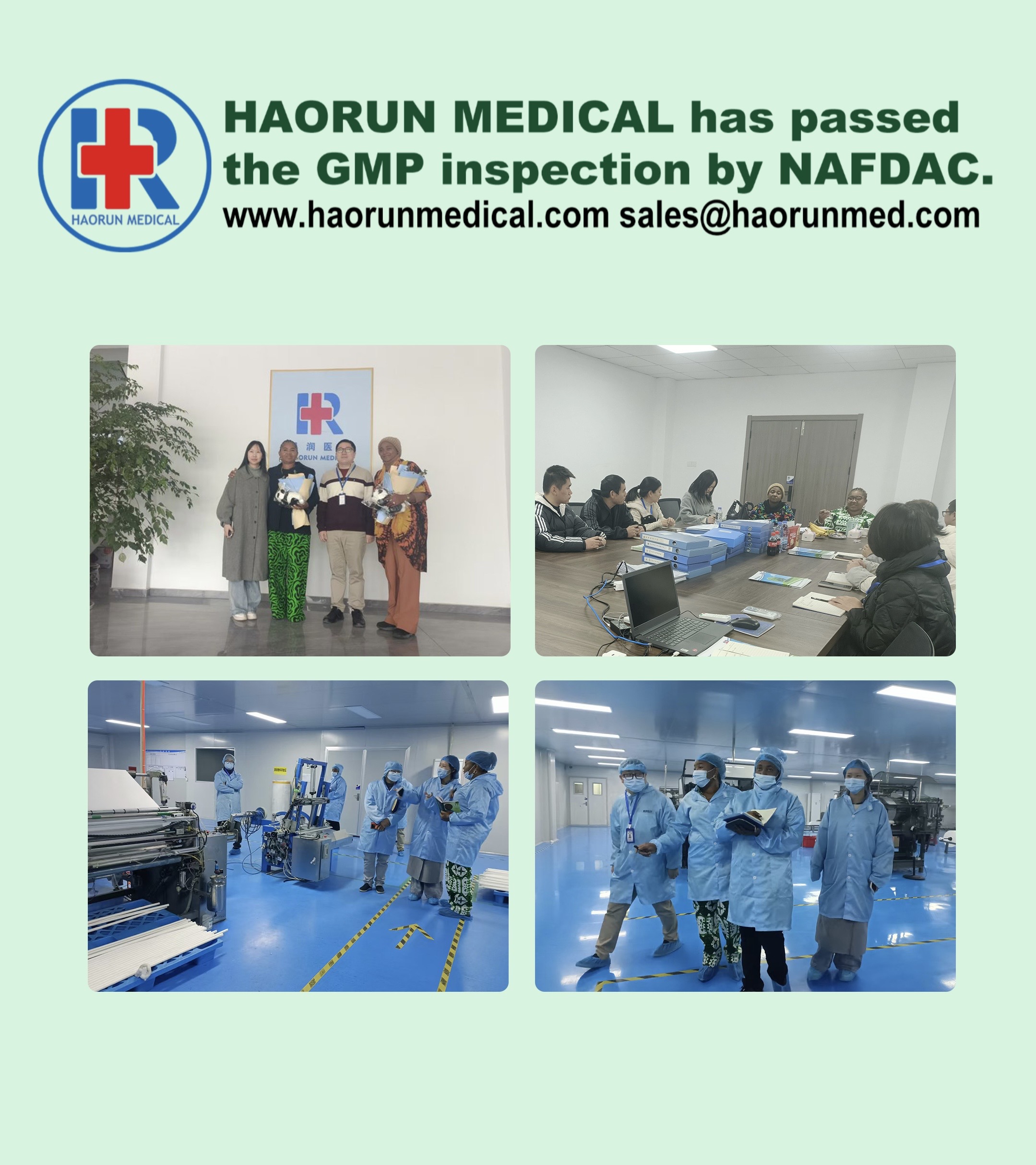 Haorunmed сапасы халықаралық мойындауға ие болды - NAFDAC сертификатынан өтті