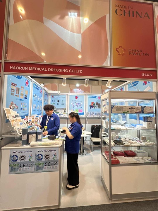 Haorun Medical WHX Дубайда жарқырайды, Қытайдың медициналық шығын материалдарындағы инновациясын көрсетеді